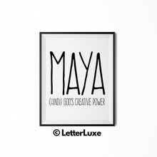 Maya Printable Bedroom Decor - Birthday Party Decoration Idea