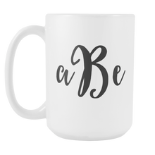 Custom Monogram Mug - Personalized Coffee Cup with Initials - Luxury Office Accessories