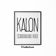 Kalon Personalized Bedroom Decor - Birthday Party Decorations - Gift for Dad or Brother