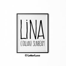 Lina Name Meaning Bedroom Decor - Birthday Party Decoration Idea