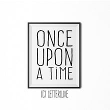 Once Upon a Time - Fairytale Bedroom Wall Art