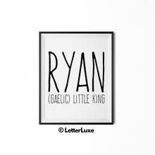 Ryan Printable Kids Gift - Digital Download